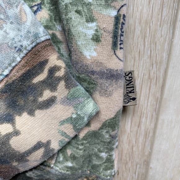 King's Camp Hoodie Size Kids M - Picture 3 of 4